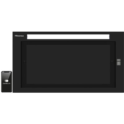 Okap HISENSE CH6BI5138B Czarny 690m3/h 67dB klasa A