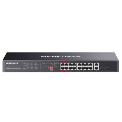 Switch MERCUSYS MS120GP Gigabit Ethernet, 20 portów, Funkcje PoE
