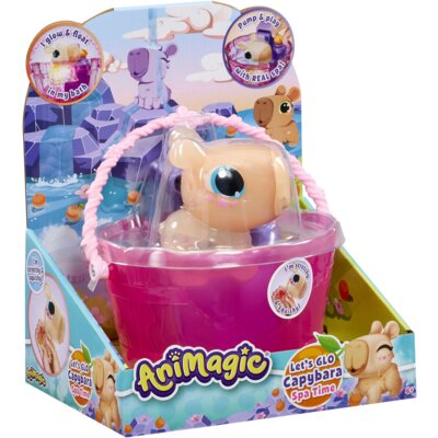 Zabawka do kąpieli ANIMAGIC Let's Glo Capybara Spa Time 934415