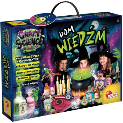 Zestaw kreatywny LISCIANI Crazy Science Dom Wiedźm 304-PL100255