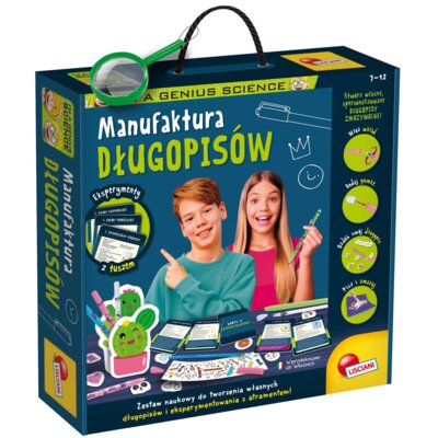 Zestaw edukacyjny LISCIANI I'm a genius Manufaktura długopisów 304-PL107988