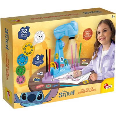 Zestaw kreatywny LISCIANI Disney Stitch Szkoła rysowania z projektorem 304-113071