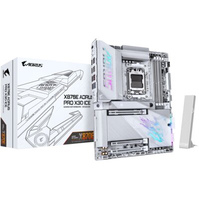 Płyta główna GIGABYTE X870E Aorus Pro X3D Ice