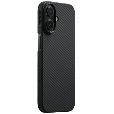 Etui PITAKA Ultra-Slim MagSafe do Apple iPhone 17 Czarno-szary