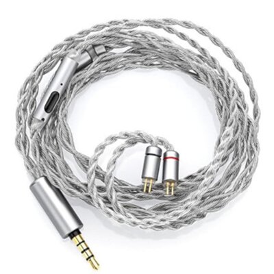 Kabel 2-PIN – Jack 3.5 mm MOONDROP MC2 z mikrofonem
