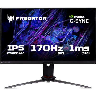 Monitor PREDATOR XB273UNVBMIIPRZX 27" 2560x1440px IPS 144Hz 1 ms [GTG]