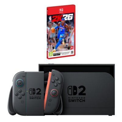 Konsola NINTENDO Switch 2 Czarny + NBA 2K26 Gra NINTENDO SWITCH 2