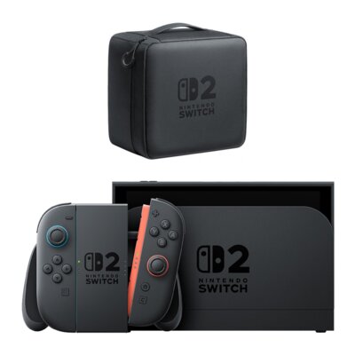 Konsola NINTENDO Switch 2 Czarny + Walizka NINTENDO Carrying Case All in One do Switch 2 Czarny