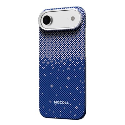 Etui MOCOLL Bulletproof Aramid Picking Blossoms do Apple iPhone 17 Air Niebieski