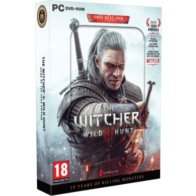 Wiedźmin 3: Dziki Gon - Edycja Gry Roku + Jubileuszowy Steelbook Gra PC