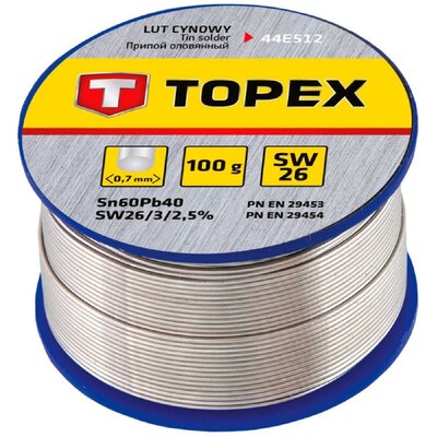 Spoiwo lutownicze TOPEX 44E512