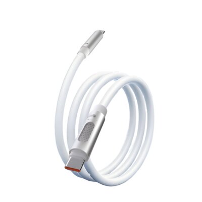 Kabel USB-C - USB-C MOCOLL Zapachowy 240W 1.5 m Biały