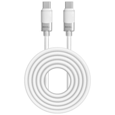 Kabel USB-C - USB-C MOCOLL 60W 1.5 m Biały