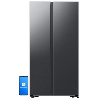 Lodówka SAMSUNG Bespoke AI RS57DG400EB4EO Side by Side No Frost 174.4cm Grafitowa stal