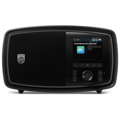 Radio PHILIPS TAV2000DB/00 Cyfrowe Przenośne Czarny
