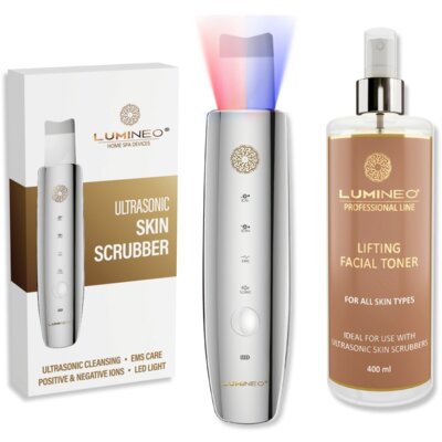 Urządzenie do peelingu kawitacyjnego LUMINEO M22 5w1 + Tonik liftingujący 400 ml
