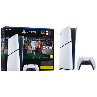 Konsola SONY PlayStation 5 Digital Slim Edition + FC26 (klucz aktywacyjny)