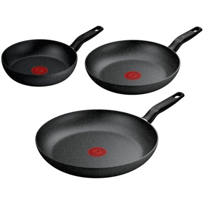 Zestaw patelni TEFAL Dark Essential G0069153 (3 elementy)