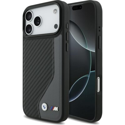 Etui BMW M Carbon Logo MagSafe do Apple iPhone 17 Pro Max Antracyt