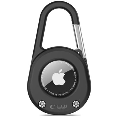Brelok TECH-PROTECT SlideLock do Apple AirTag 1/2 Czarny