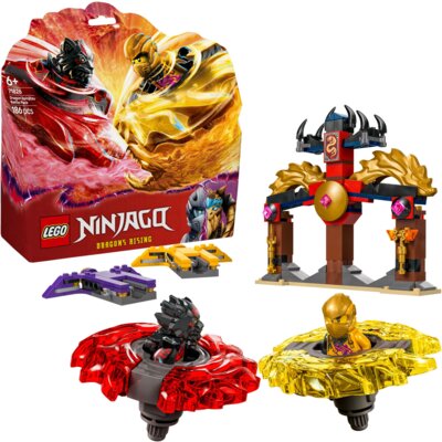 LEGO 71826 NINJAGO Smocze Spinjitzu — zestaw bitewny