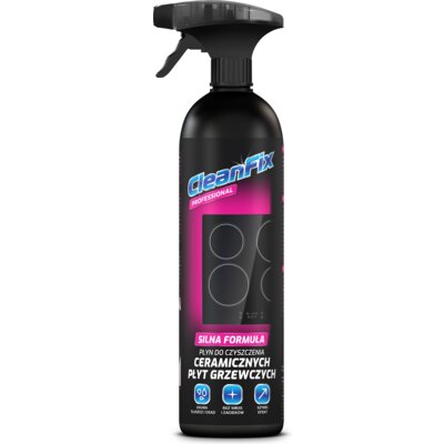 Płyn do czyszczenia płyt ceramicznych CLEANFIX Professional 1000 ml