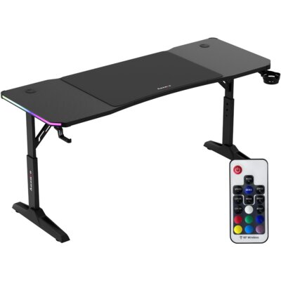 Biurko gamingowe HUZARO Hero 4.6 RGB Czarny