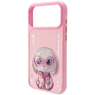 Etui NIMMY Cool&Cute 2.0 Rabbit do Apple iPhone 17 Pro Max Różowy