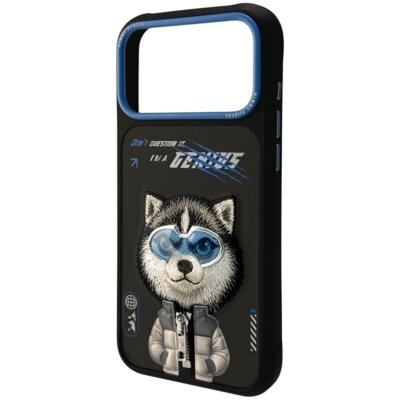 Etui NIMMY Cool&Cute 2.0 Wolf do Apple iPhone 17 Pro Czarny