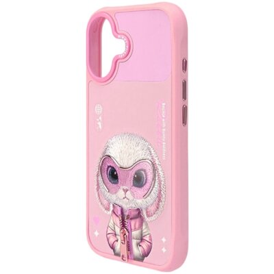 Etui NIMMY Cool&Cute 2.0 Rabbit do Apple iPhone 17 Różowy