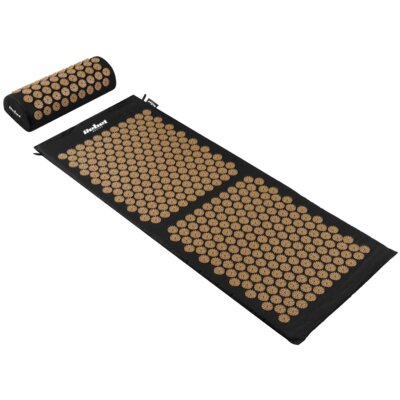 Mata do akupresury REBEL ACTIVE RBA-6010-GL Czarno-złoty