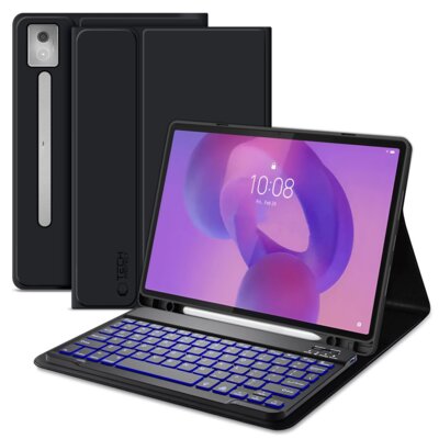 Etui z klawiaturą TECH-PROTECT SC Pen + Keyboard do Lenovo Idea Tab Pro/Pro MT 12.7 TB-373 Czarny