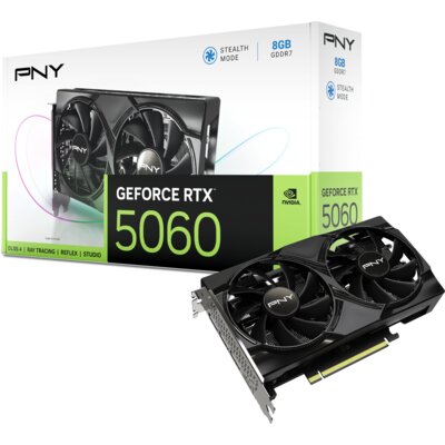 Karta graficzna PNY GeForce RTX 5060 Dual Fan 8GB DLSS 4