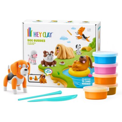 Masa plastyczna HEY CLAY Psi przyjaciele HCL15030CEE15