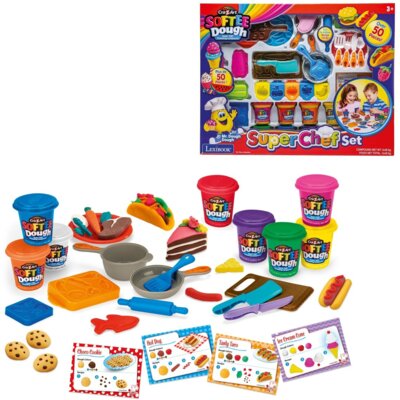 Masa plastyczna CRA-Z-ART Softee Dough Zestaw Super Szefa Kuchni CRDOUGH16