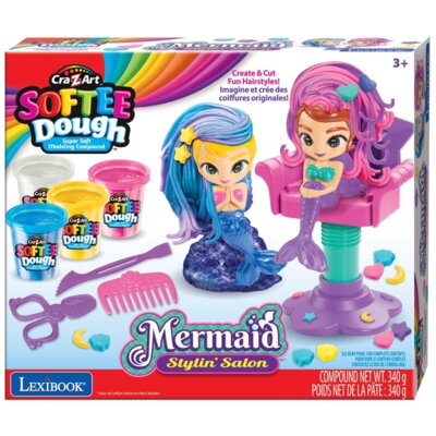 Zestaw kreatywny CRA-Z-ART Softee Dough Salon fryzjerski Syrenki CRDOUGH12