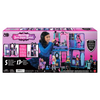 Domek dla lalek MONSTER HIGH Boo-Tique Nawiedzony hotel JBF16