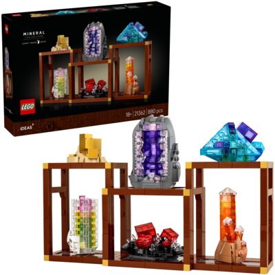 LEGO 21362 IDEAS Kolekcja minerałów