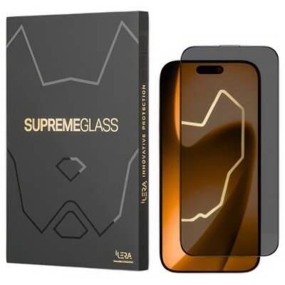 Szkło prywatyzujące ILERA Deluxe Incognito Glass do Apple iPhone 17 Pro Max
