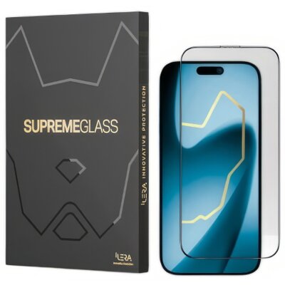 Szkło hartowane ILERA Deluxe Original Glass 2.0 do Apple iPhone 17 Pro Max
