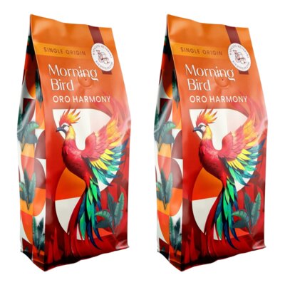 Kawa ziarnista MORNING BIRD Oro Harmony 2 x 1 kg (Rzemieślnicza)