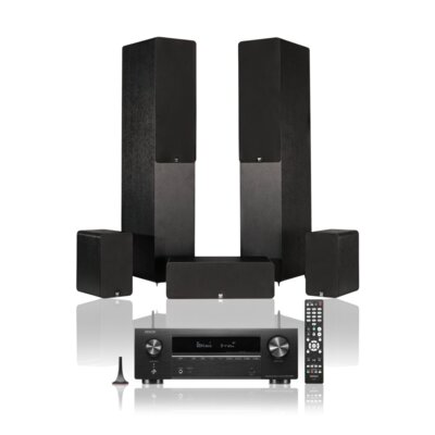 Zestaw Kina domowego DENON AVR-X1700H + Kolumny Glośnikowe 5.0 WILSON SCENIX CZ+CZ 7.2-kanałowy, 4K, DTS:X, Bluetooth, HDR10