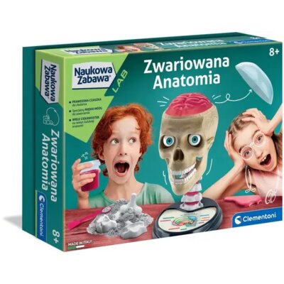 Zabawka edukacyjna CLEMENTONI Naukowa zabawa Lab Zwariowana Anatomia 50697
