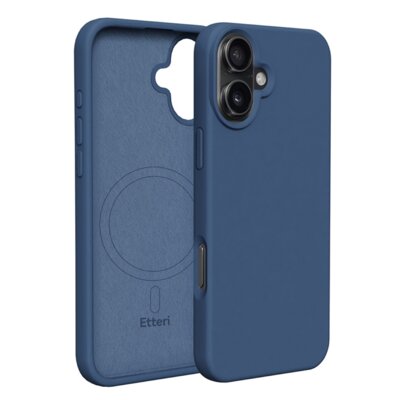 Etui ETTERI Silicone Mag do Apple iPhone 17 Ciemnoniebieski