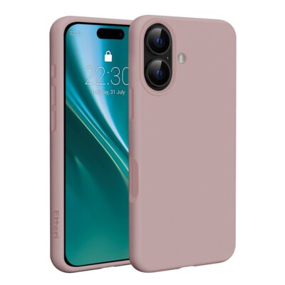 Etui ETTERI Silicone Mag do Apple iPhone 17 Jasnoróżowy