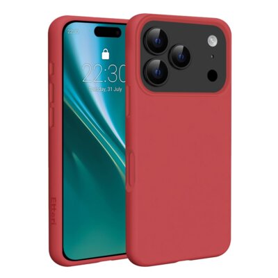 Etui ETTERI Silicone Mag do Apple iPhone 17 Pro Malinowy