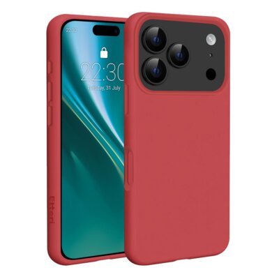 Etui ETTERI Silicone Mag do Apple iPhone 17 Pro Max Malinowy