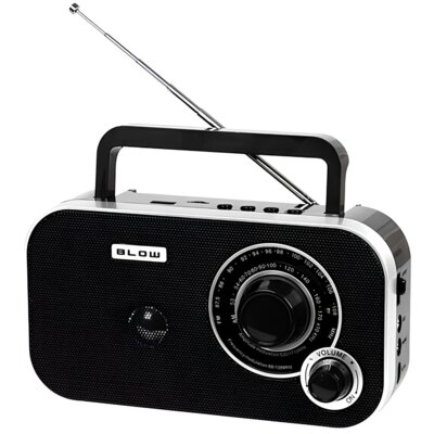 Radio BLOW RA12 Przenośne Czarno-srebrny