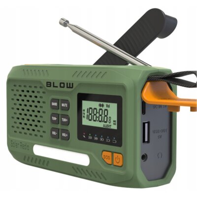 Radio BLOW RA13 Analogowe Przenośne Zielony
