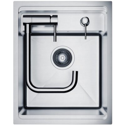 Zlewozmywak jednokomorowy LANILIA Evier 40.1B Inox 50x40